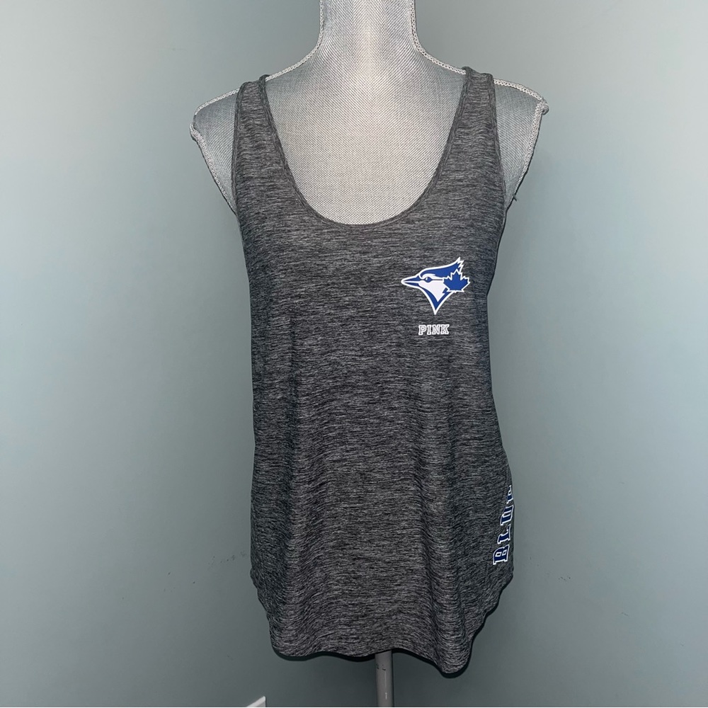 PINK Victoria's Secret Gray Tank Top
